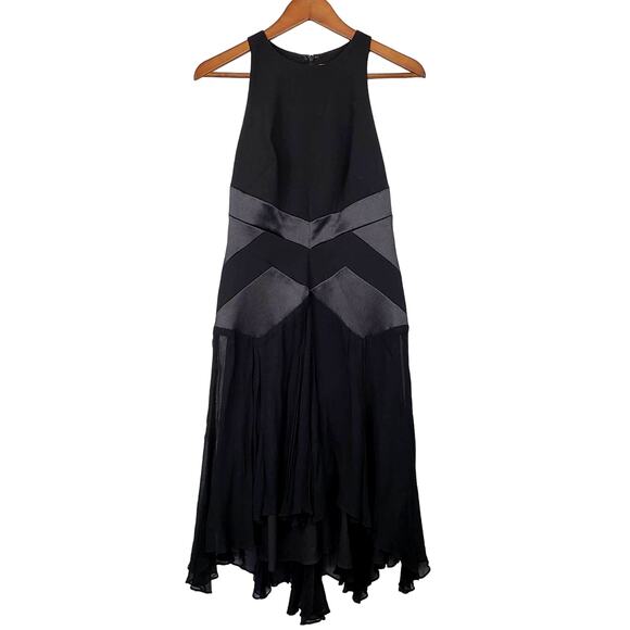 Nicole Miller Formal Tulle Trim Dress - 6 - Picture 1 of 5